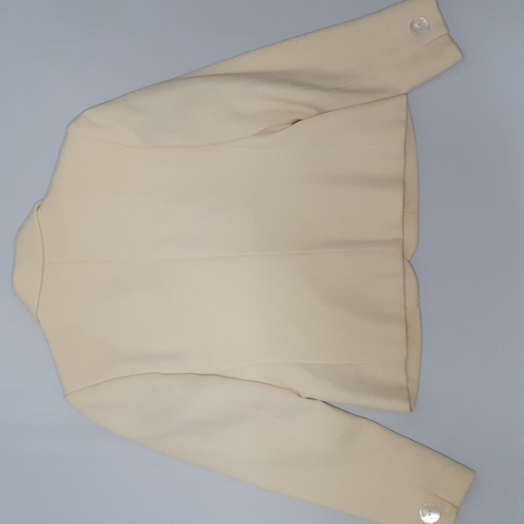 Yves Saint Laurent Rive Gauche Textured Blazer Jacket - Picture 7 of 8